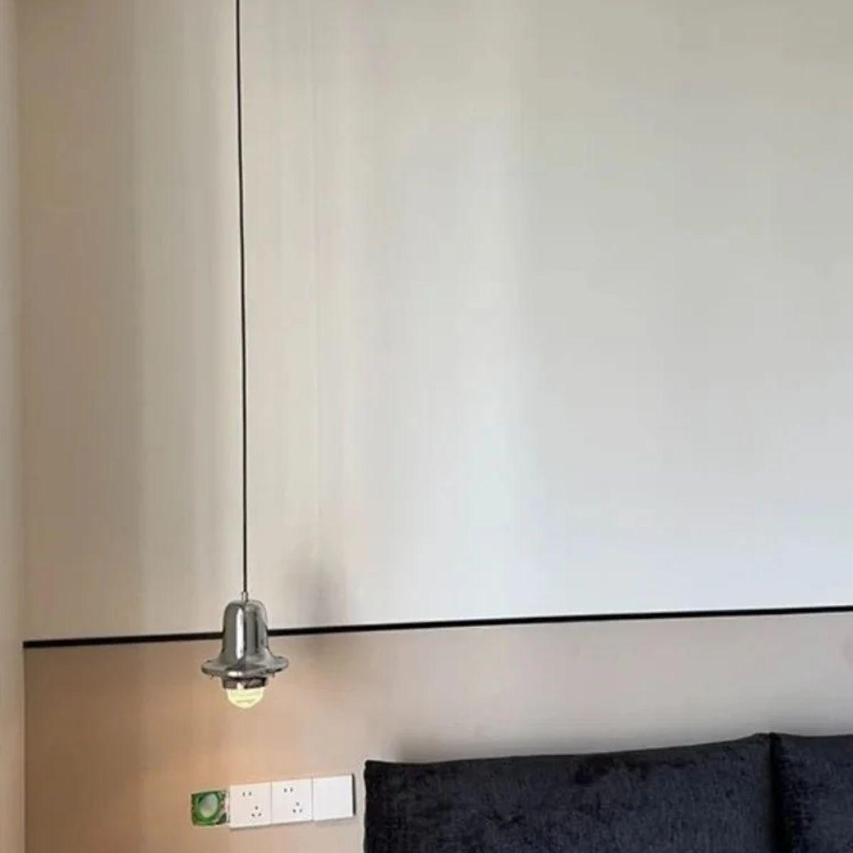 Minimalist Metal Hanging Pendant Lighting with Adjustable Cord