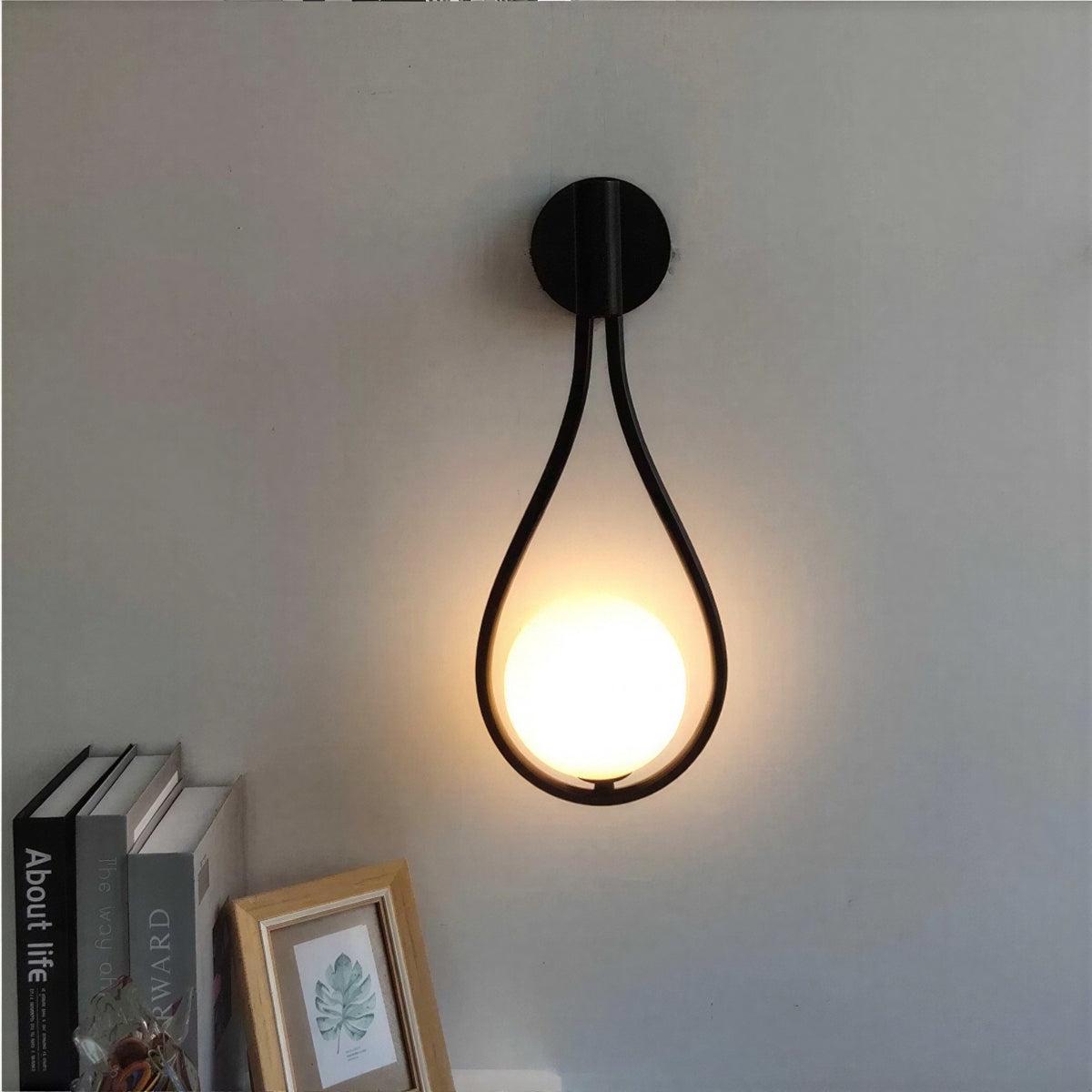 Minimalist Wall Sconce Lighting With Ambient Globe Glow