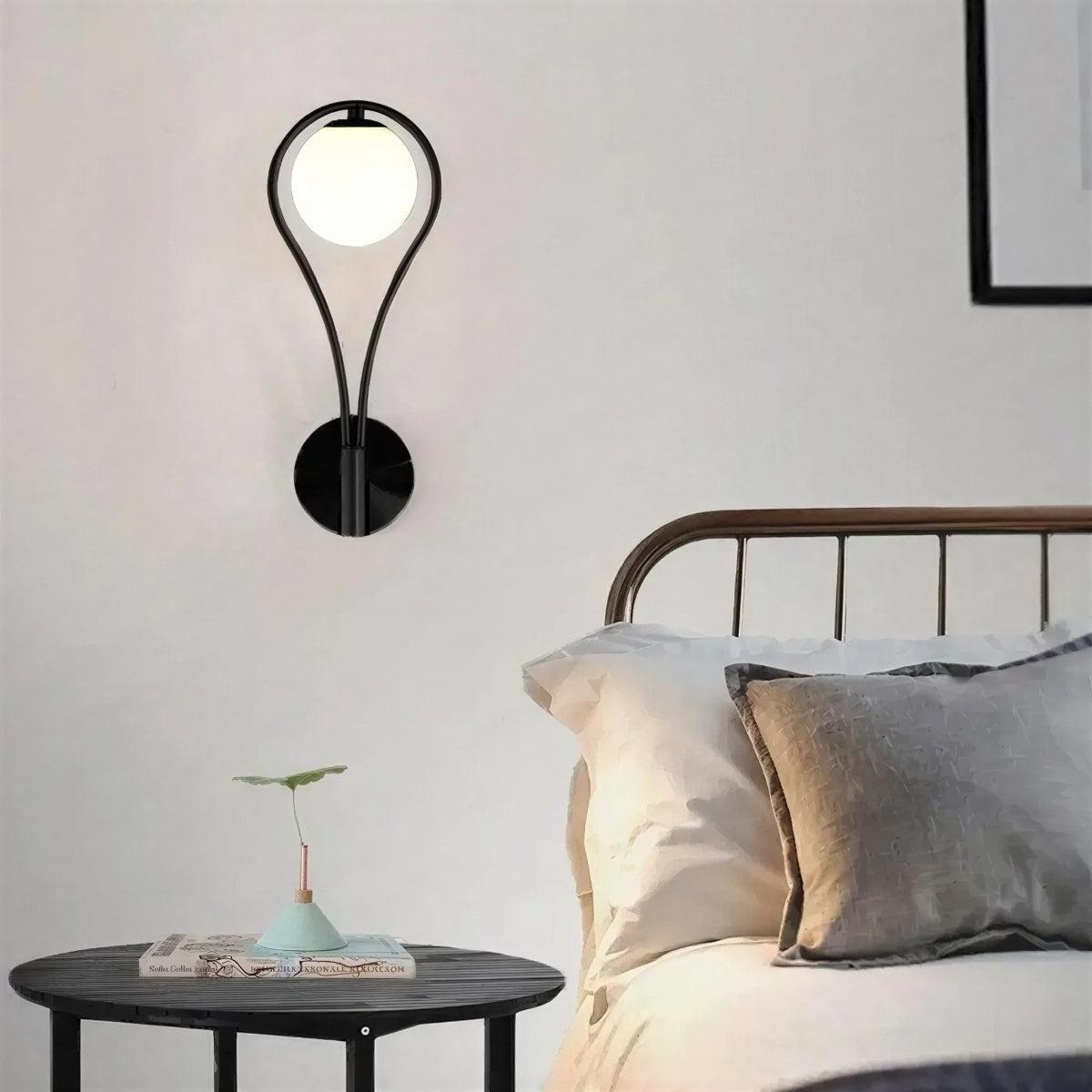 Minimalist Wall Sconce Lighting With Ambient Globe Glow