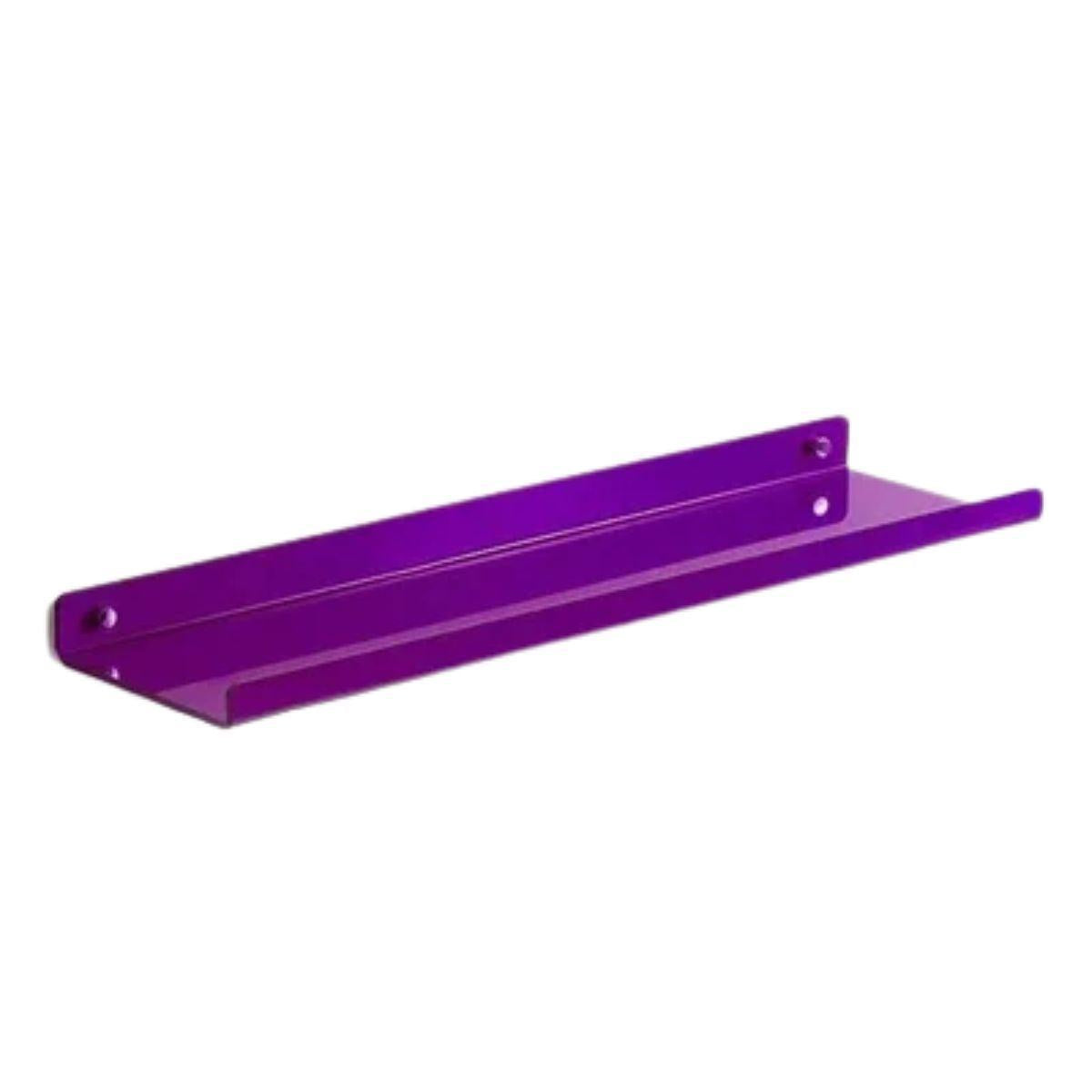 Modern Acrylic Styled Floating Wall Mounted Shelf