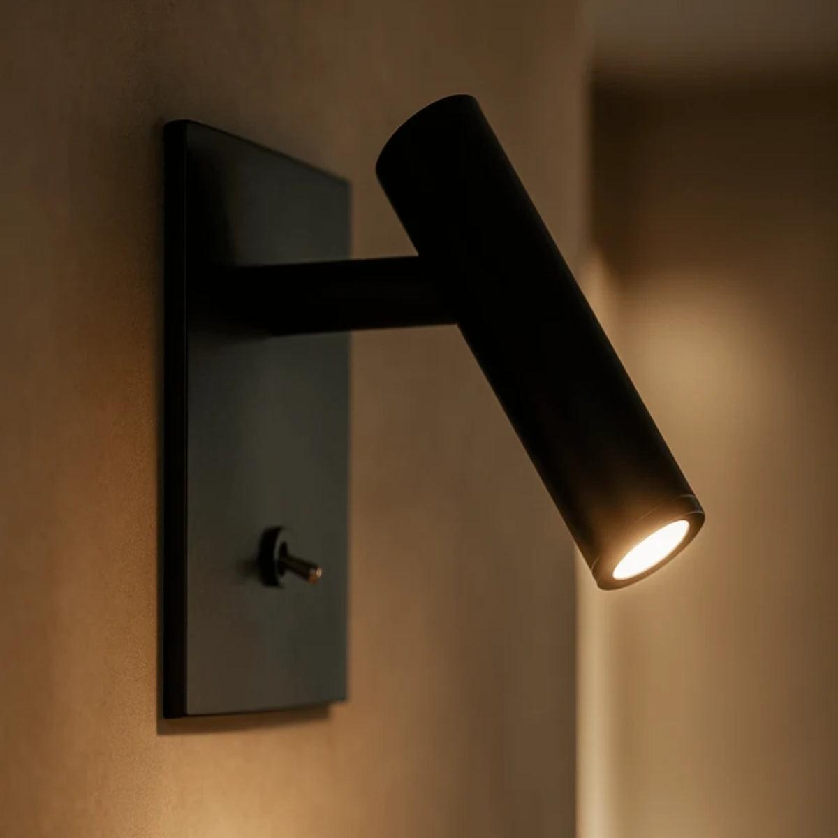 Modern Adjustable Wall Sconce Reading Light With Toggle Switch