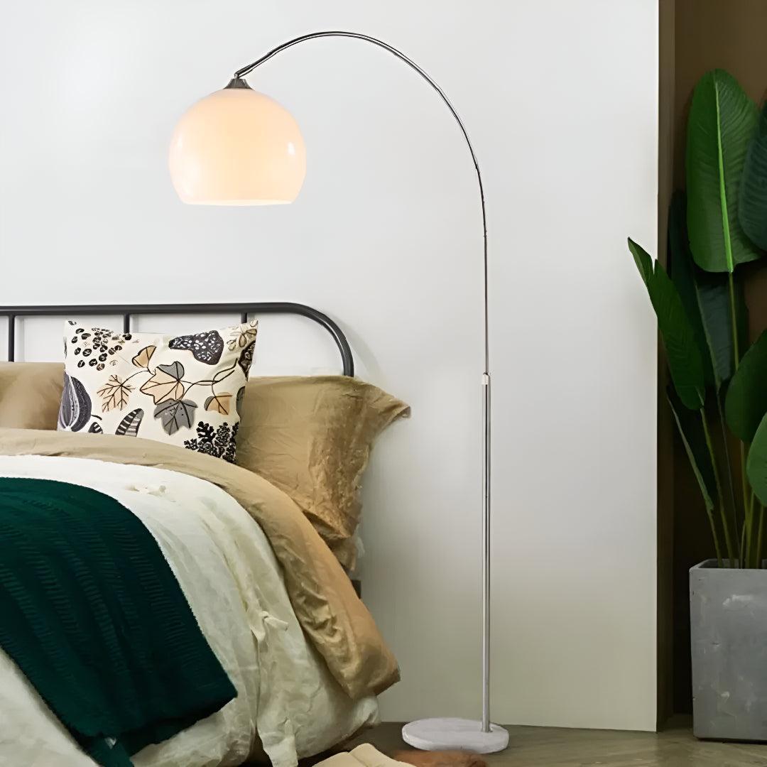 Modern Arc Floor Lamp with Adjustable Height