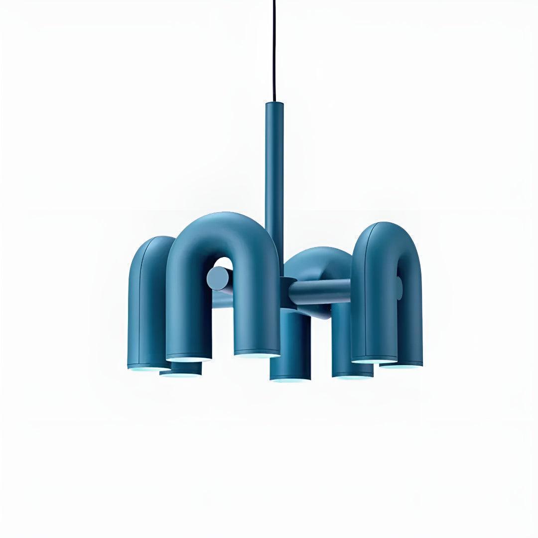 Modern Chandelier With Adjustable U-Shape Lights
