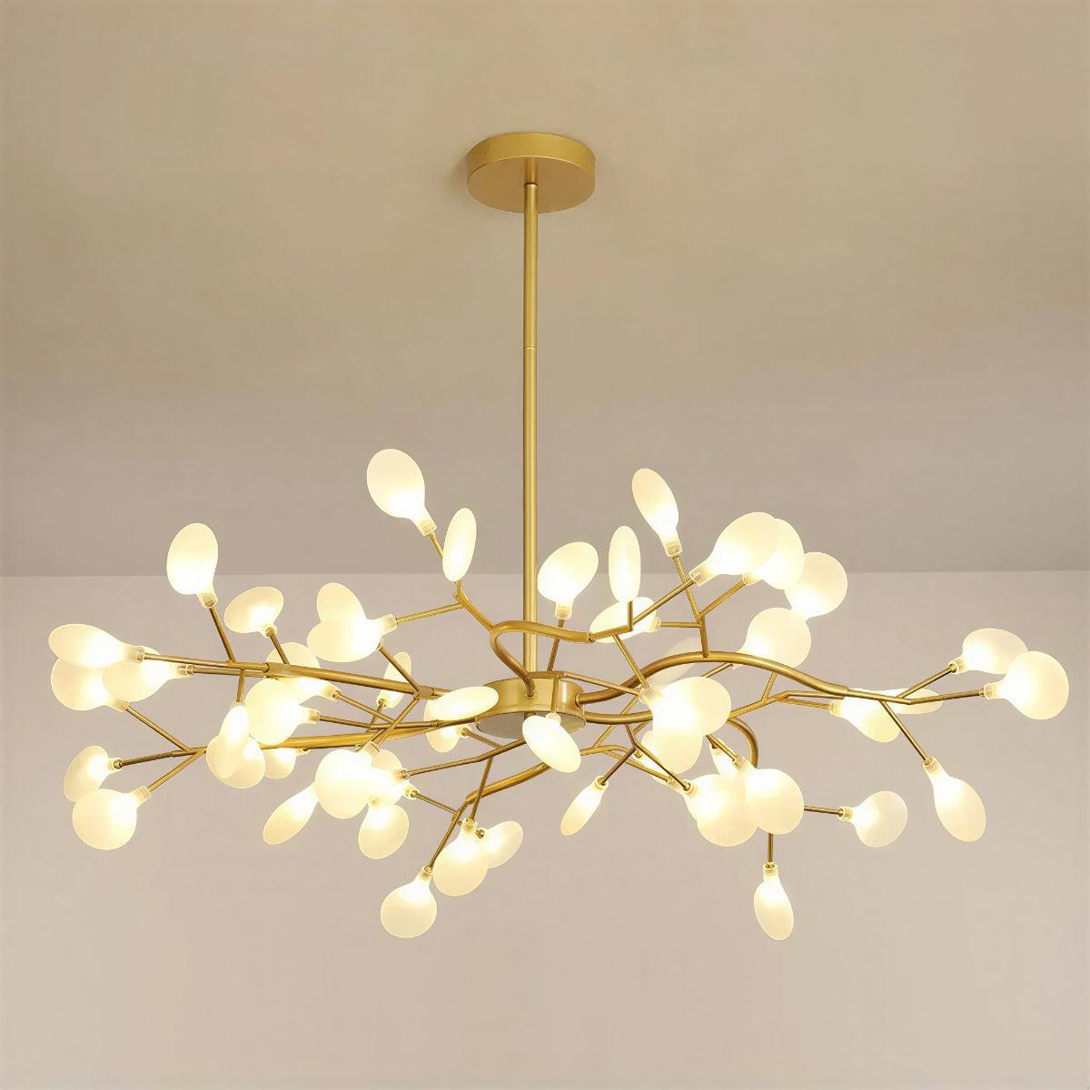 Modern Firefly Sputnik Chandelier Ceiling Light