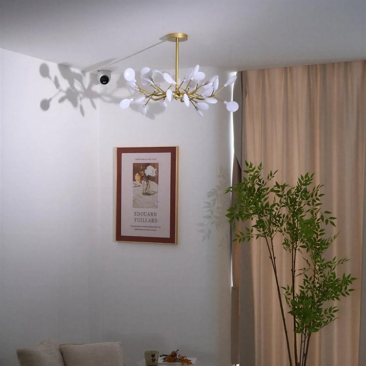 Modern Firefly Sputnik Chandelier Ceiling Light