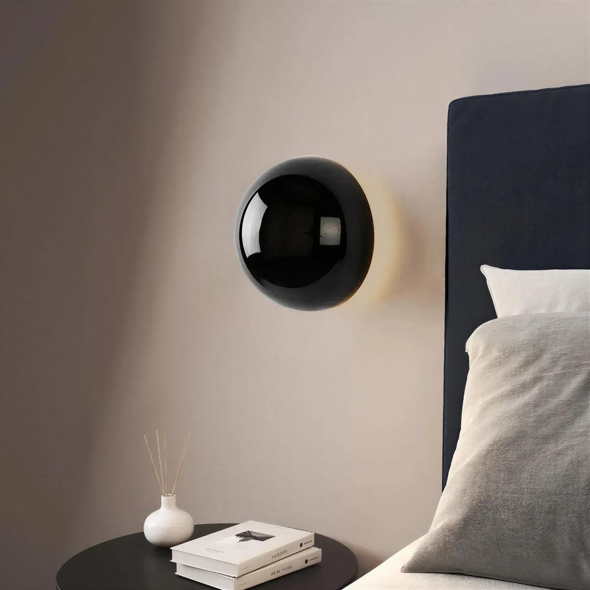 Modern Medieval Wall Lamp With Ambient Lighting Orb