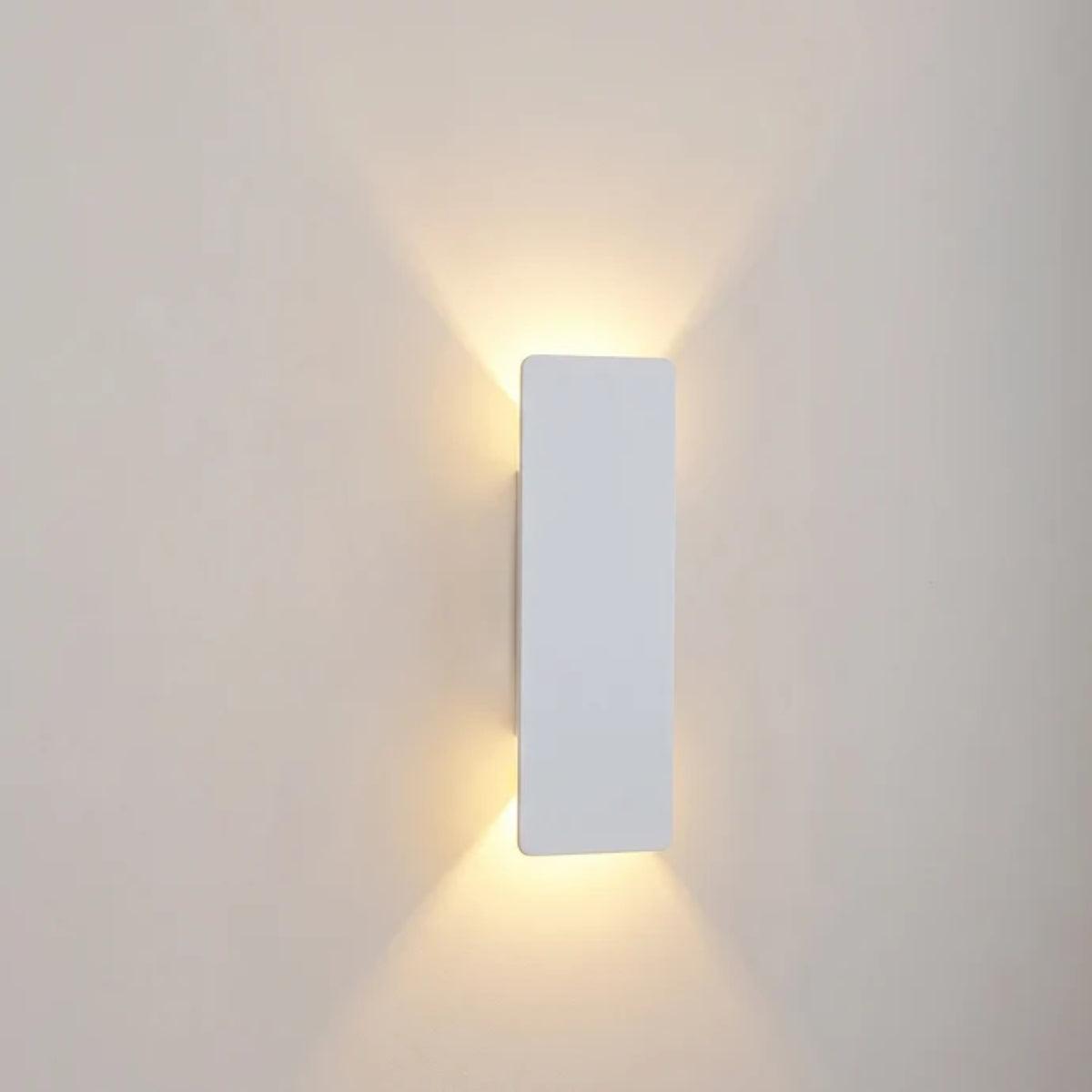 Modern Outdoor Wall Light With Up Down Lighting For Exterior Walls