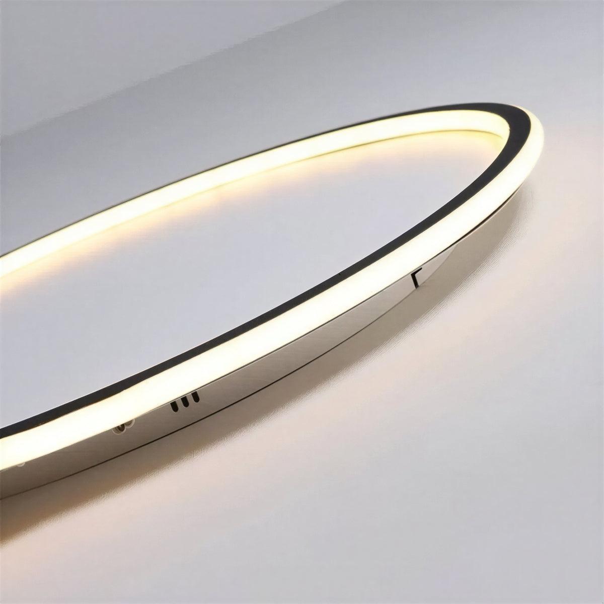 Modern Round Ceiling Light With Flush Mount Design