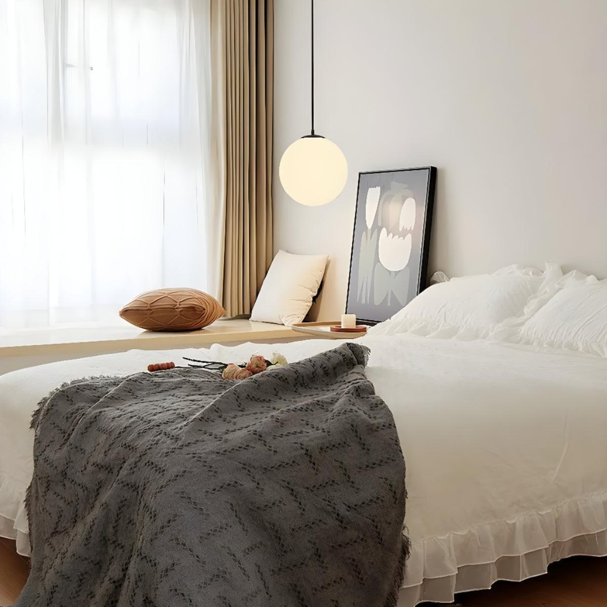Modern Simple Globe Pendant Light for Restaurants