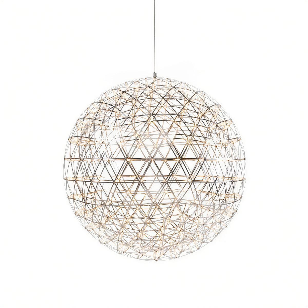 Modern Sphere Chandelier Light Fixture With Globe Style