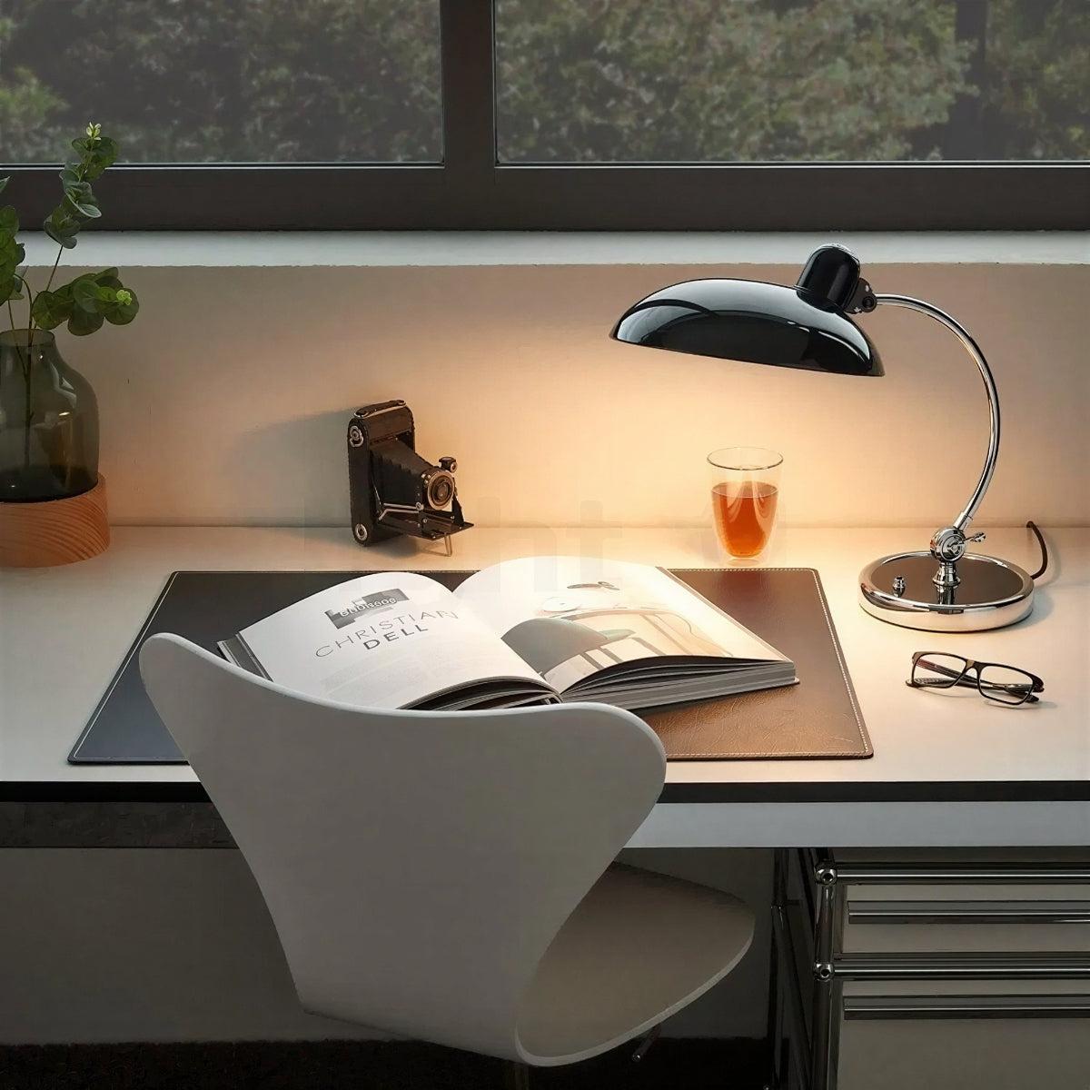 Modern Table Lamp with Dome for Desk