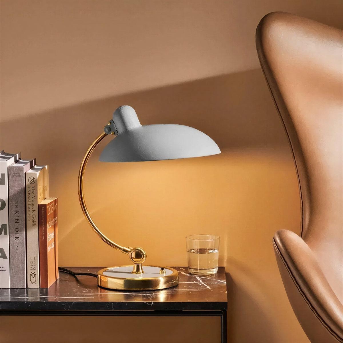 Modern Table Lamp with Dome for Desk