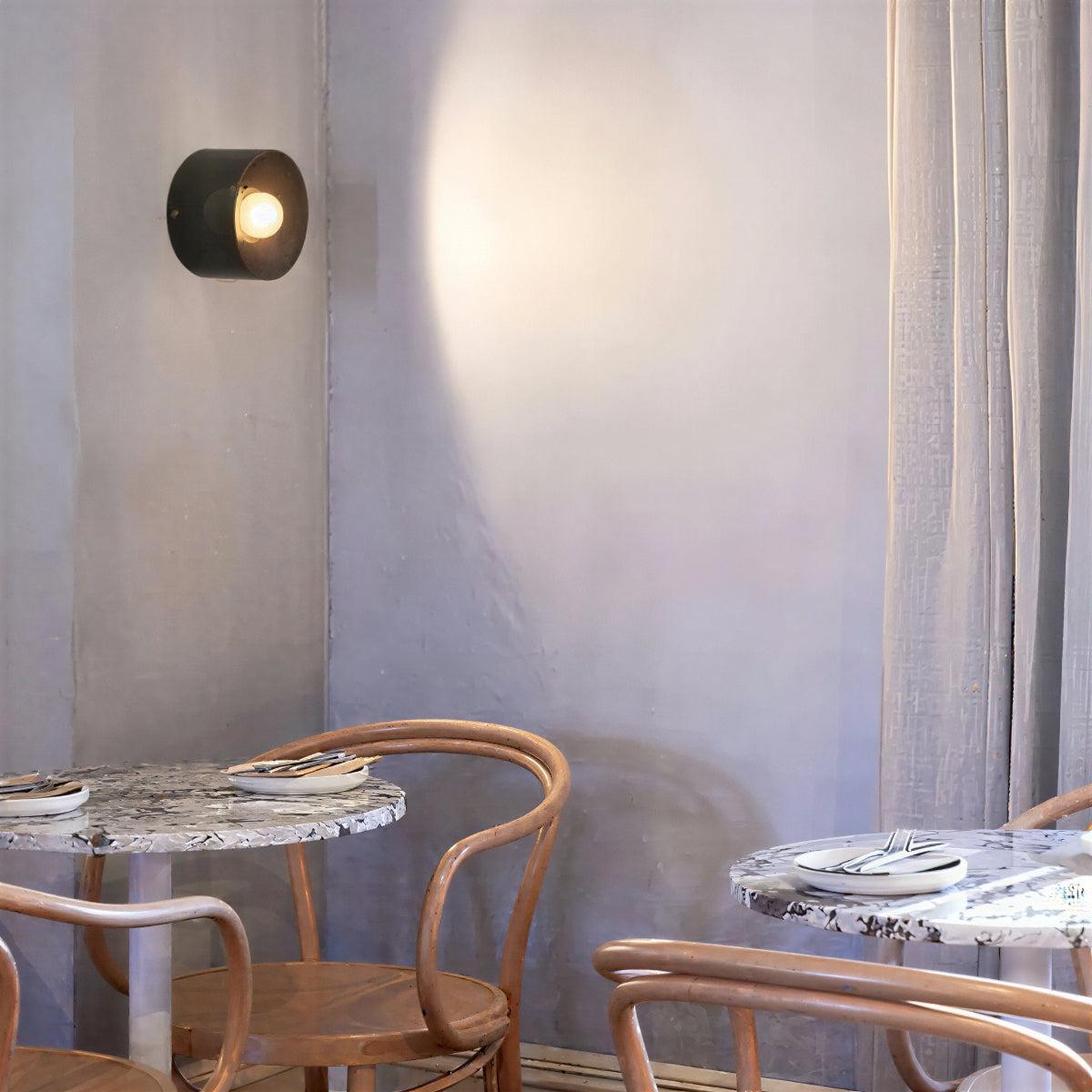 Modern Wall Sconce Light With Reflective Glow