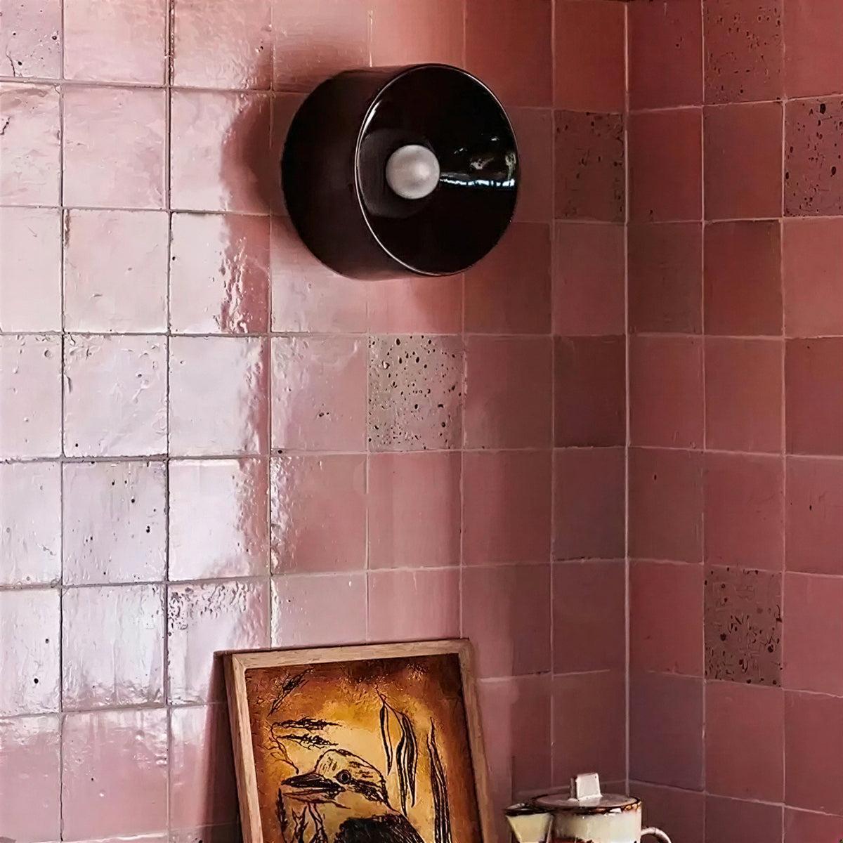 Modern Wall Sconce Light With Reflective Glow