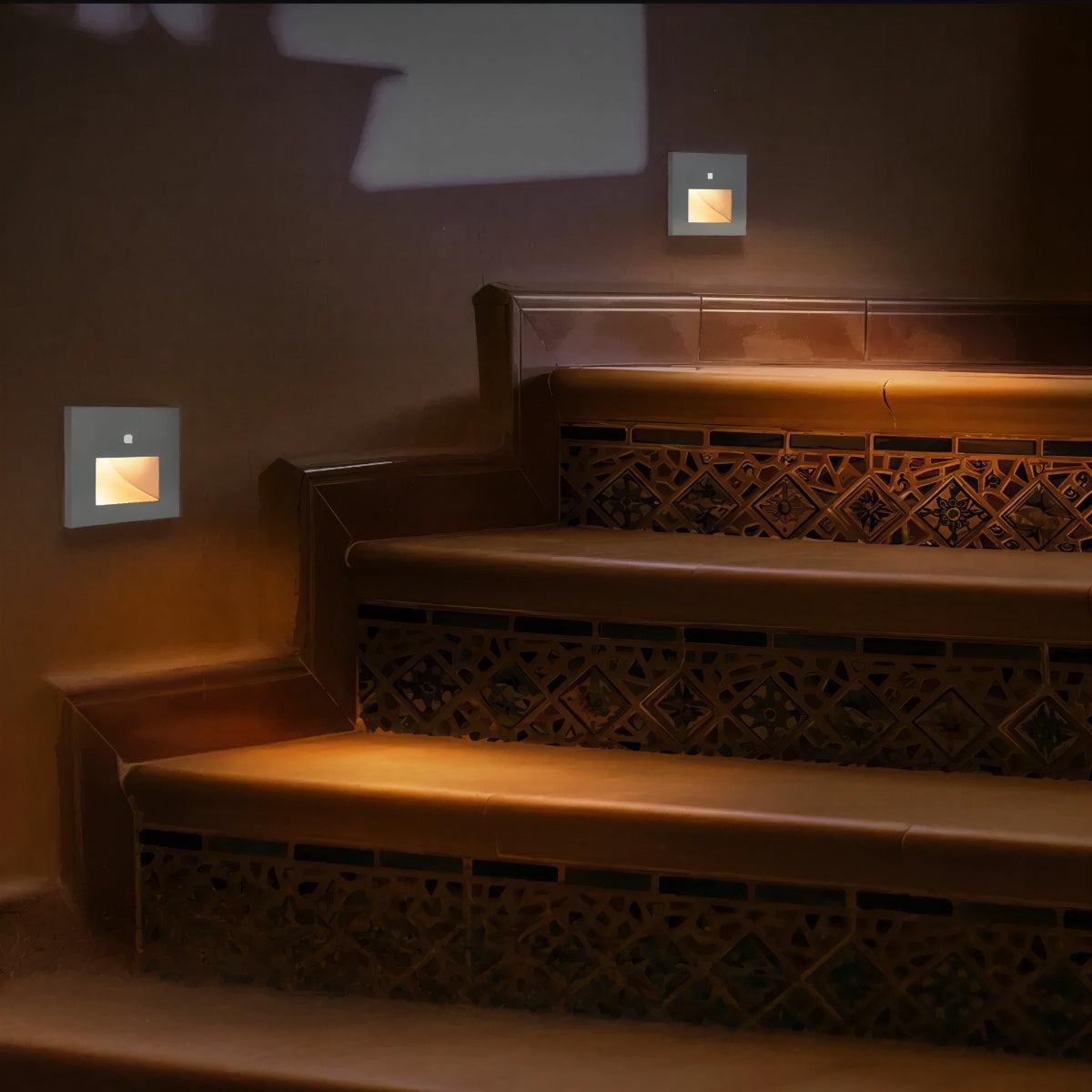 Motion Sensor Step Light for Modern Stairs and Hallways
