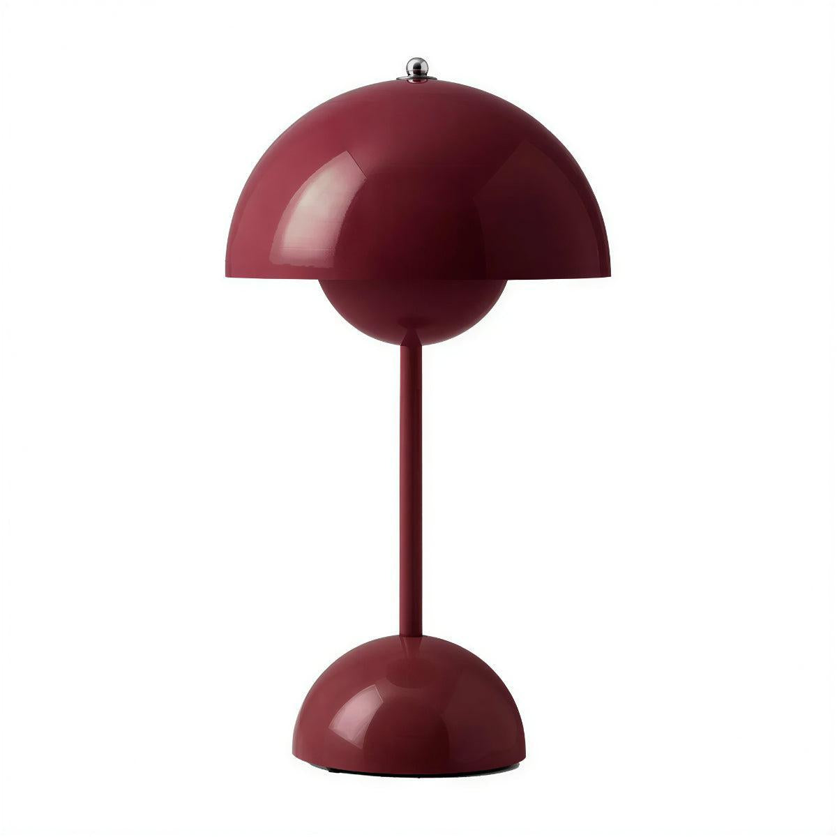 Mushroom Styled Cordless Table Lamp with Touch Control and Adjustable Brightness