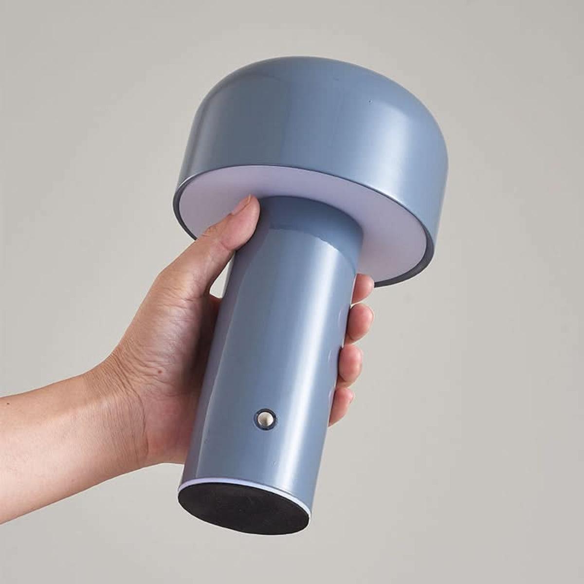 Mushroom Table Lamp With Cordless Rechargeable Design