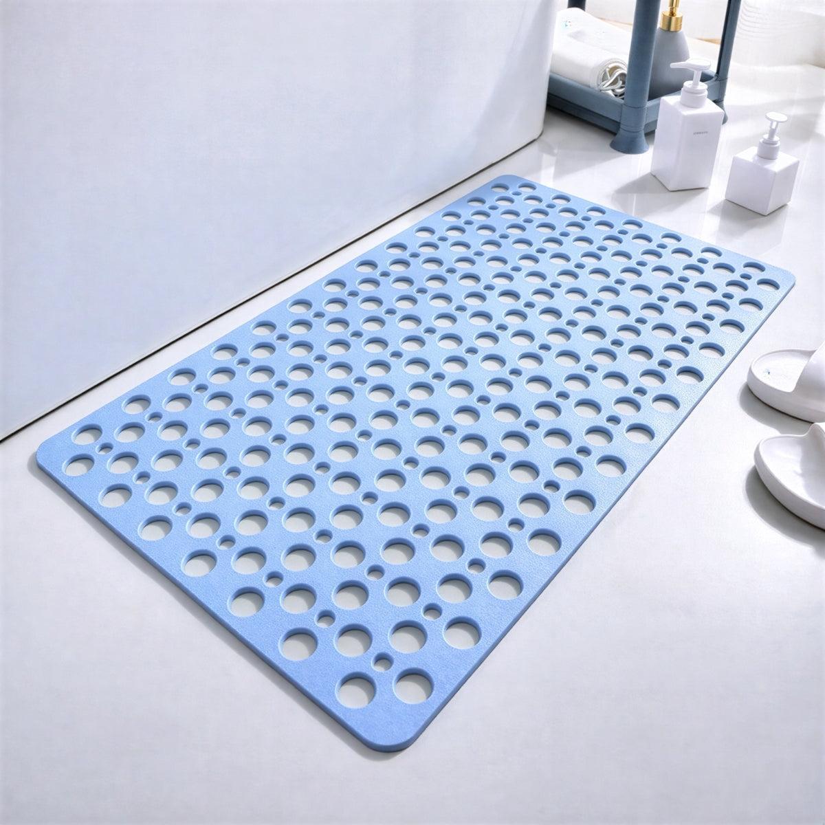 Non Slip Bathroom Mat With Suction Cup And Quick Drying Drainage