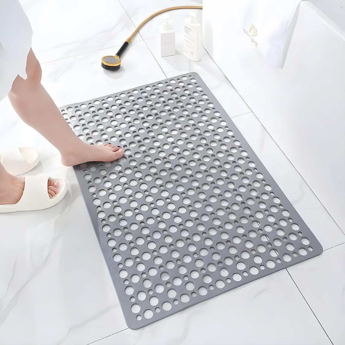 Non Slip Bathroom Mat With Suction Cup And Quick Drying Drainage