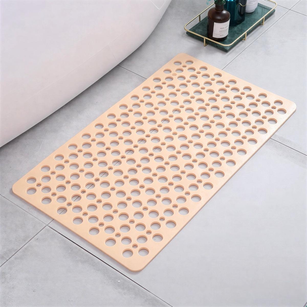 Non Slip Bathroom Mat With Suction Cup And Quick Drying Drainage