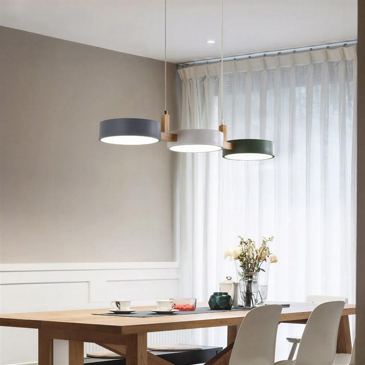 Nordic Inspired Pendant Lighting With 3 Lights