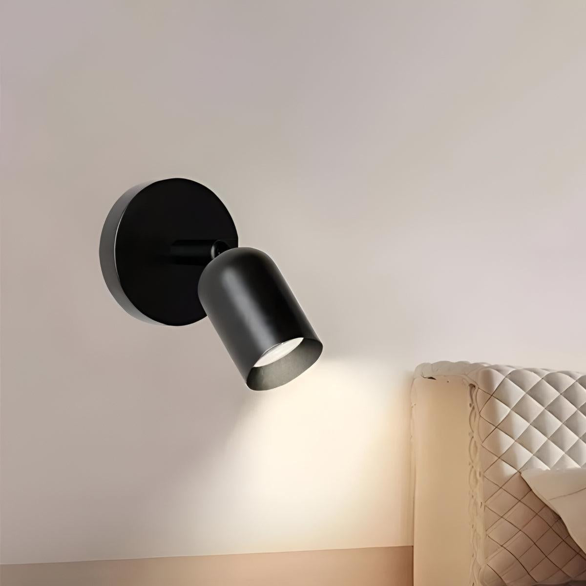 Nordic Wall Sconce Light With Adjustable Lamp Head For Reading