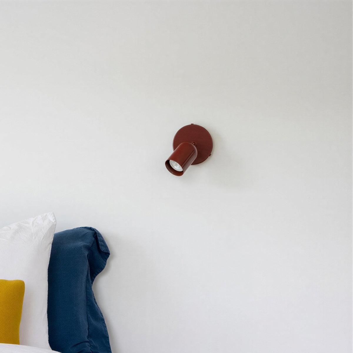 Nordic Wall Sconce Light With Adjustable Lamp Head For Reading