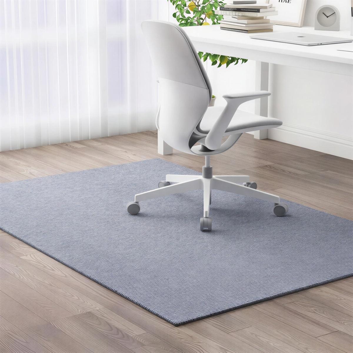 Office Chair Carpet Mat For Hard Floor With Non Slip Backing