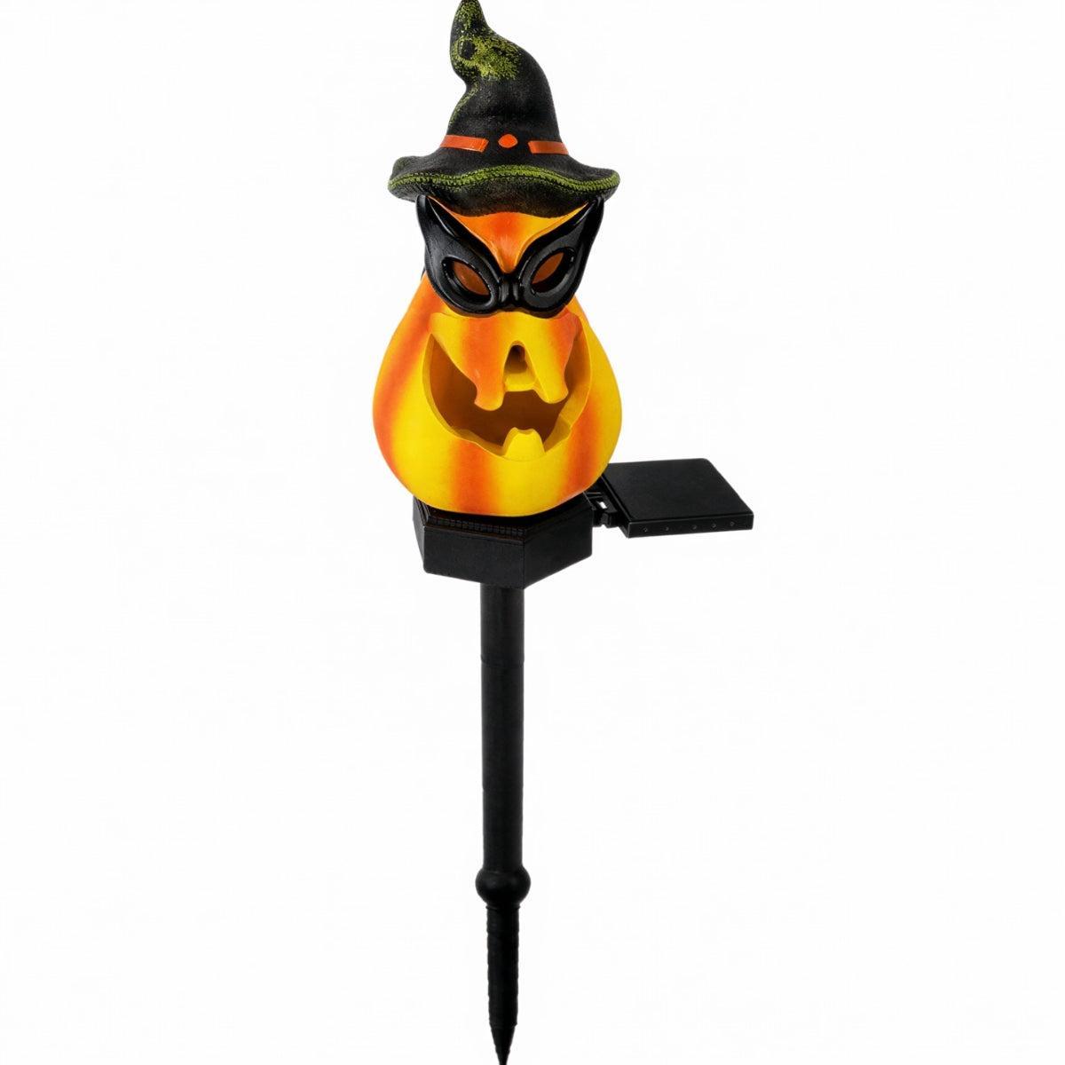 Outdoor Halloween Pumpkin Decorations Solar Pathway Lights