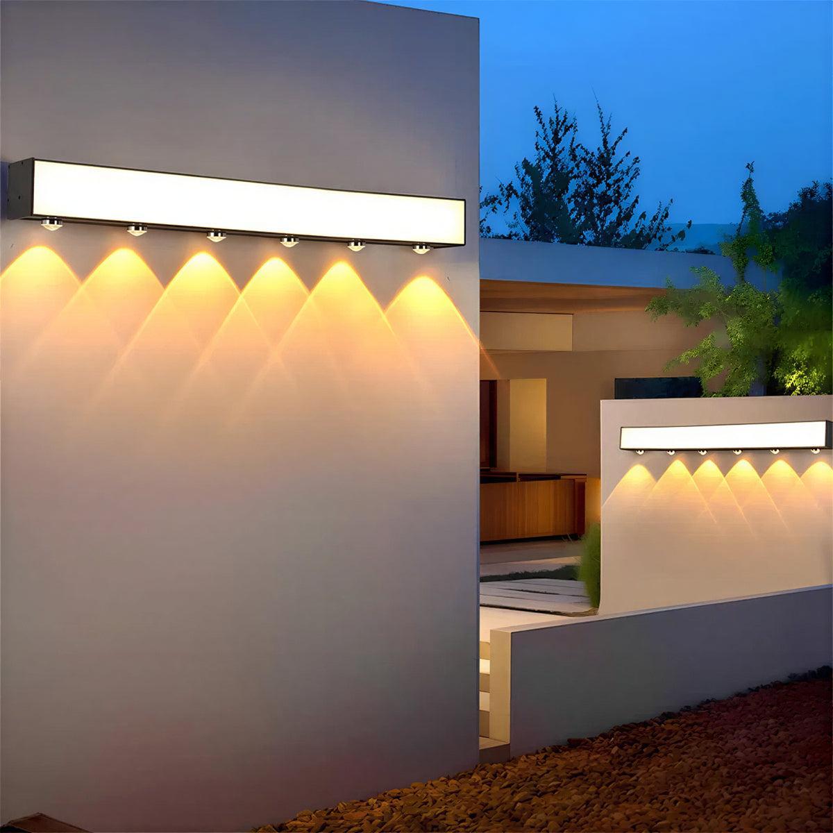 Outdoor Wall Light Bar for Porch or Patio or Garden Lighting