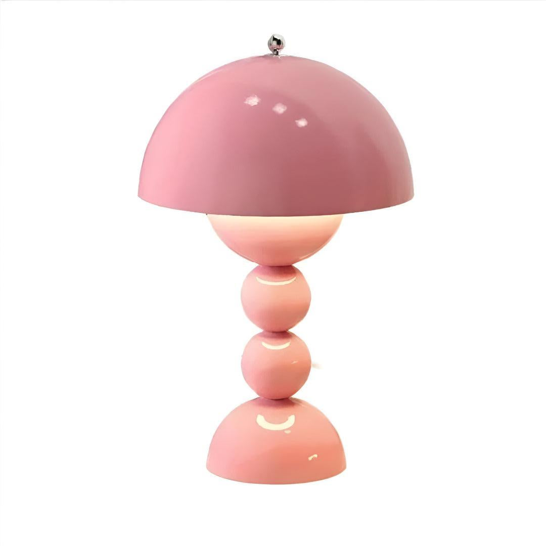 Portable Cordless Table Lamp With Rechargeable Battery and Push Button Switch