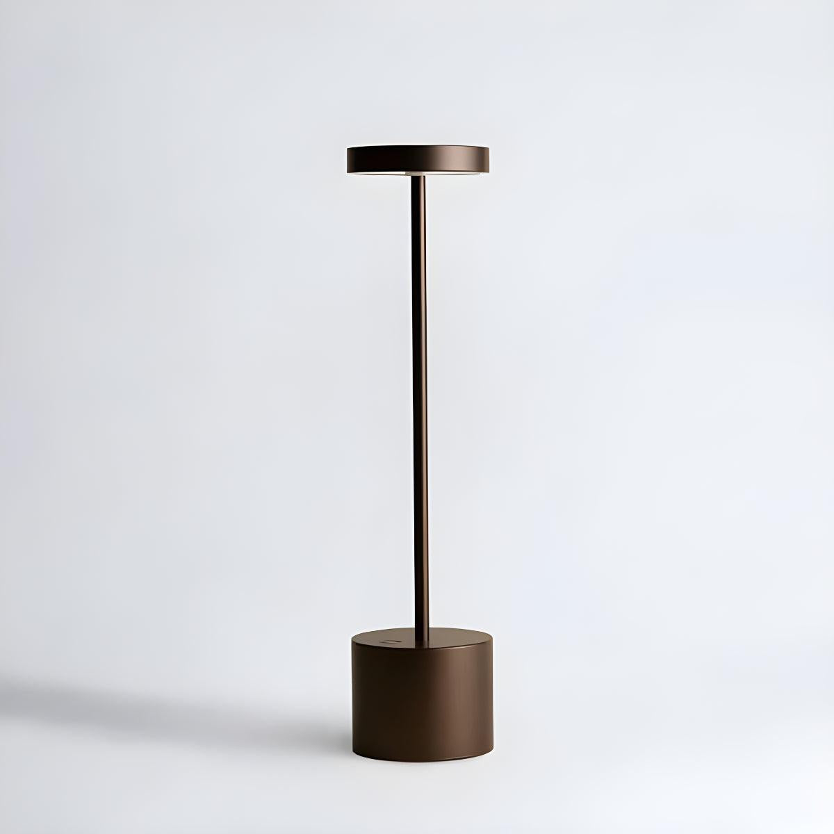 Rechargeable Cordless Table Lamp For Restaurant With Touch Dimming Technology