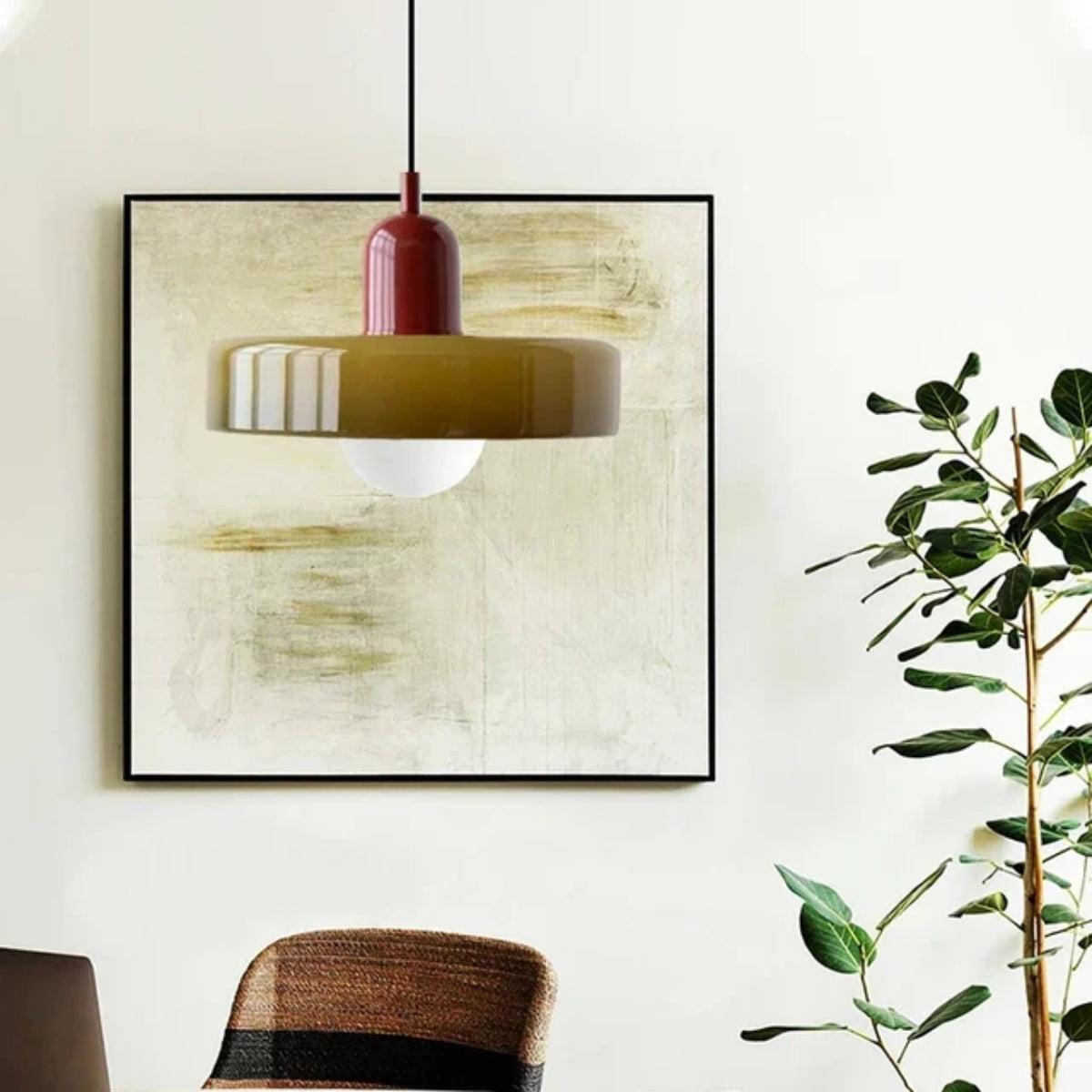 Retro Bauhaus Pendant Ceiling Light Fixture