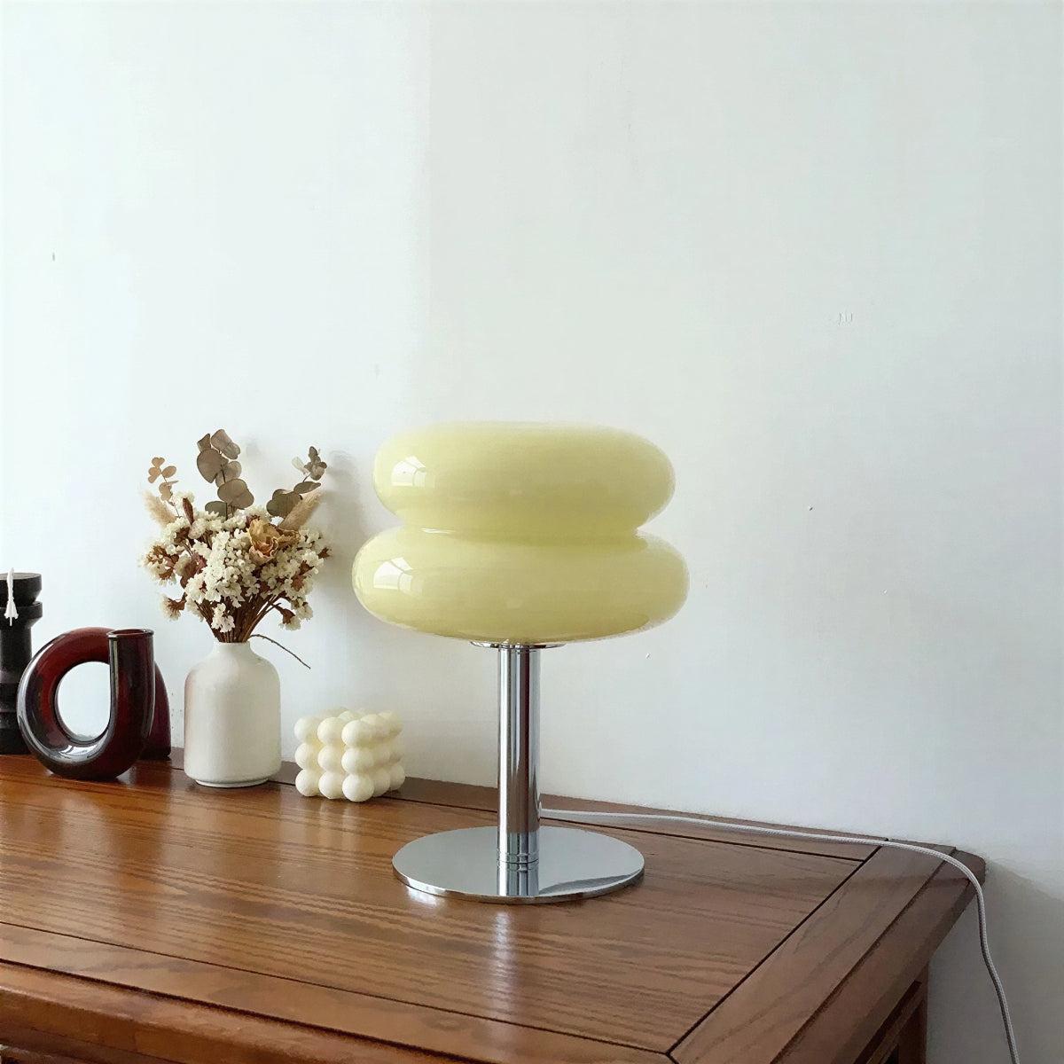 Retro Bauhaus Table Lamp With Adjustable Brightness