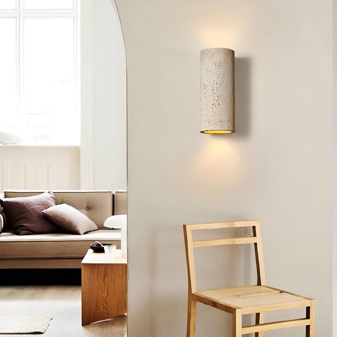 Rustic Metal Wall Sconce Light With Up Down LED