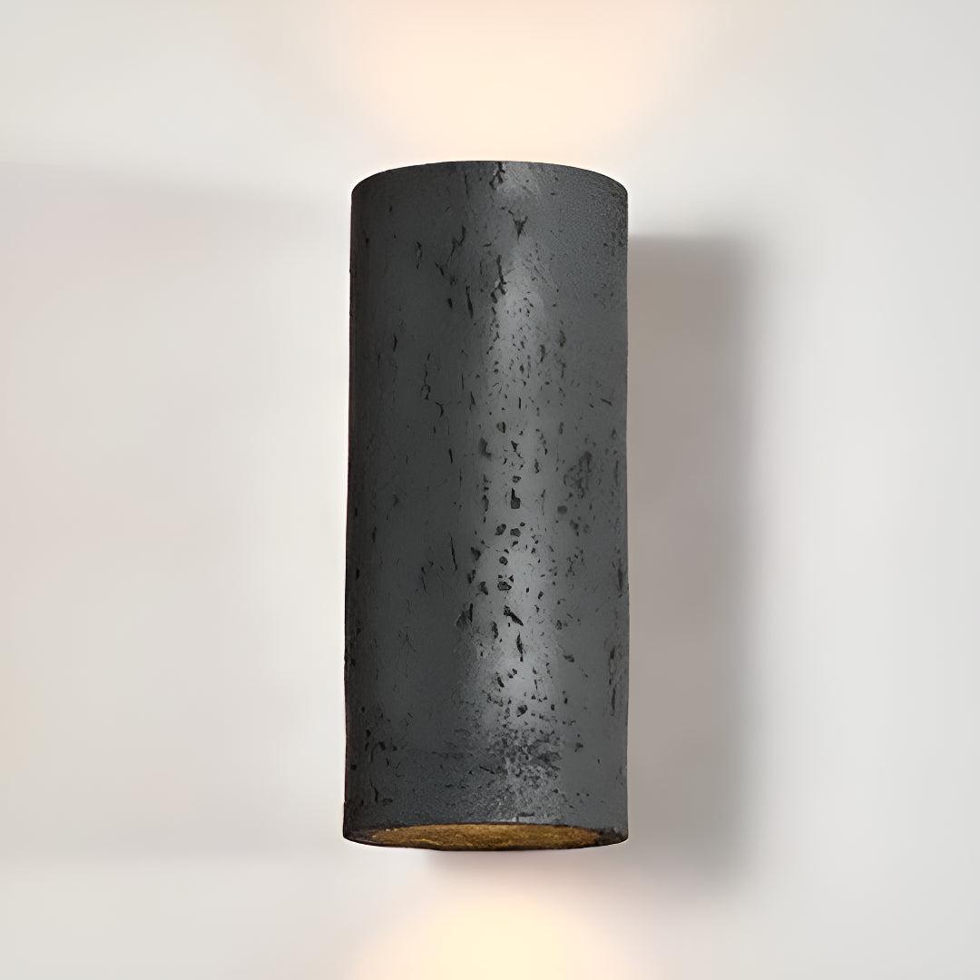 Rustic Metal Wall Sconce Light With Up Down LED