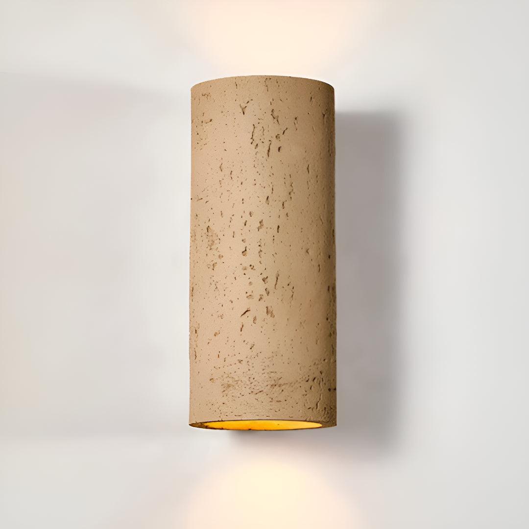 Rustic Metal Wall Sconce Light With Up Down LED
