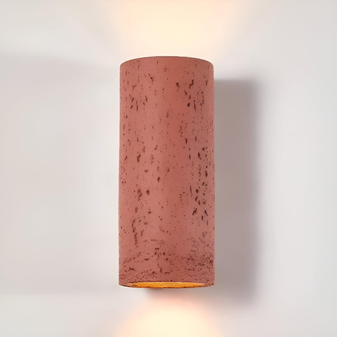 Rustic Metal Wall Sconce Light With Up Down LED