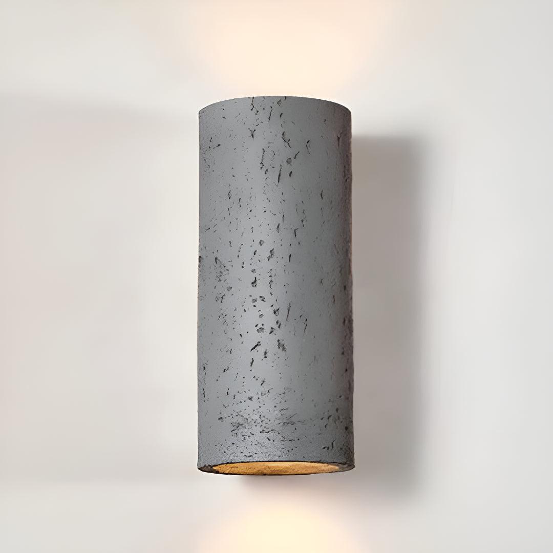 Rustic Metal Wall Sconce Light With Up Down LED