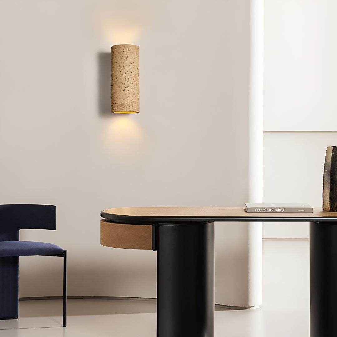 Rustic Metal Wall Sconce Light With Up Down LED for Indoors or Outdoors