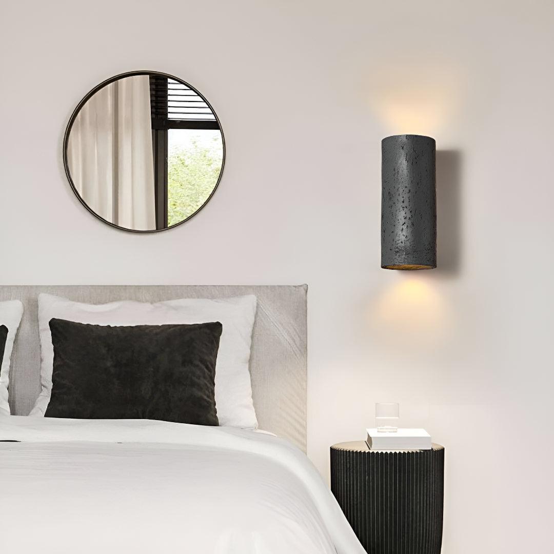Rustic Metal Wall Sconce Light With Up Down LED