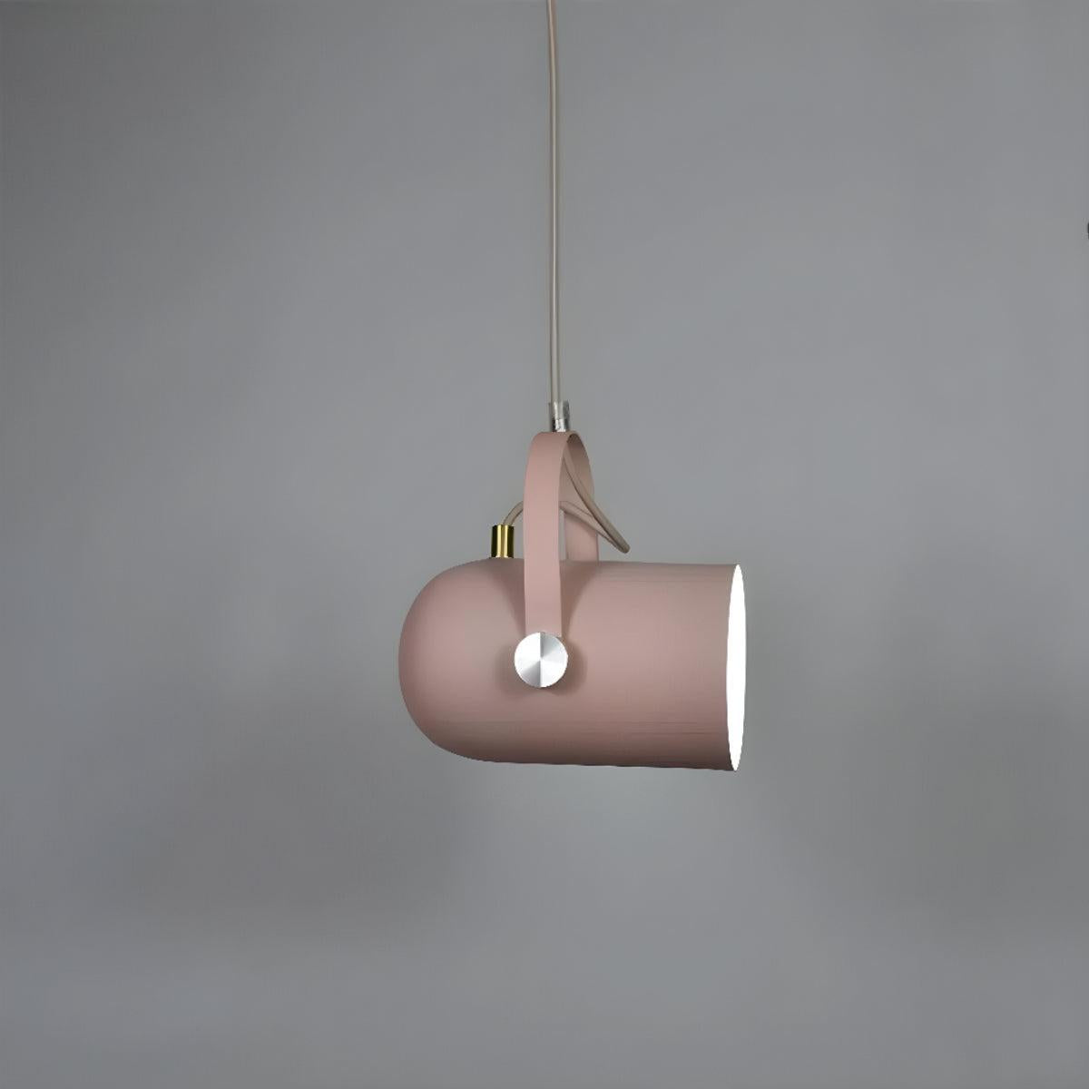 Scandinavian Pendant Ceiling Light With Hanging Adjustable Swivel Shade