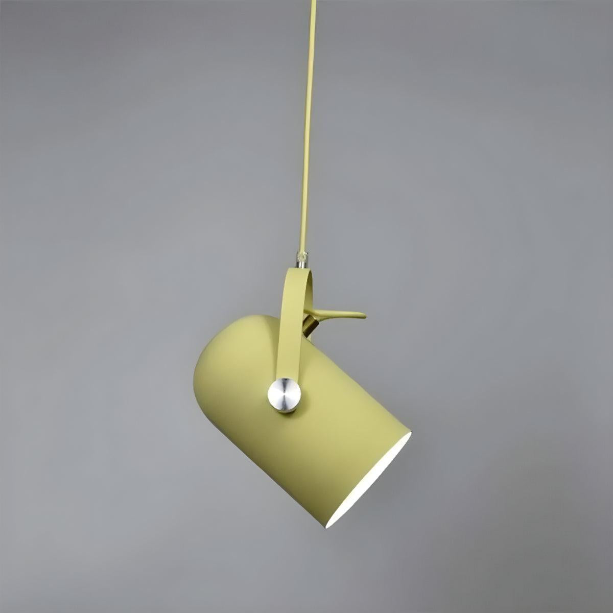 Scandinavian Pendant Ceiling Light With Hanging Adjustable Swivel Shade