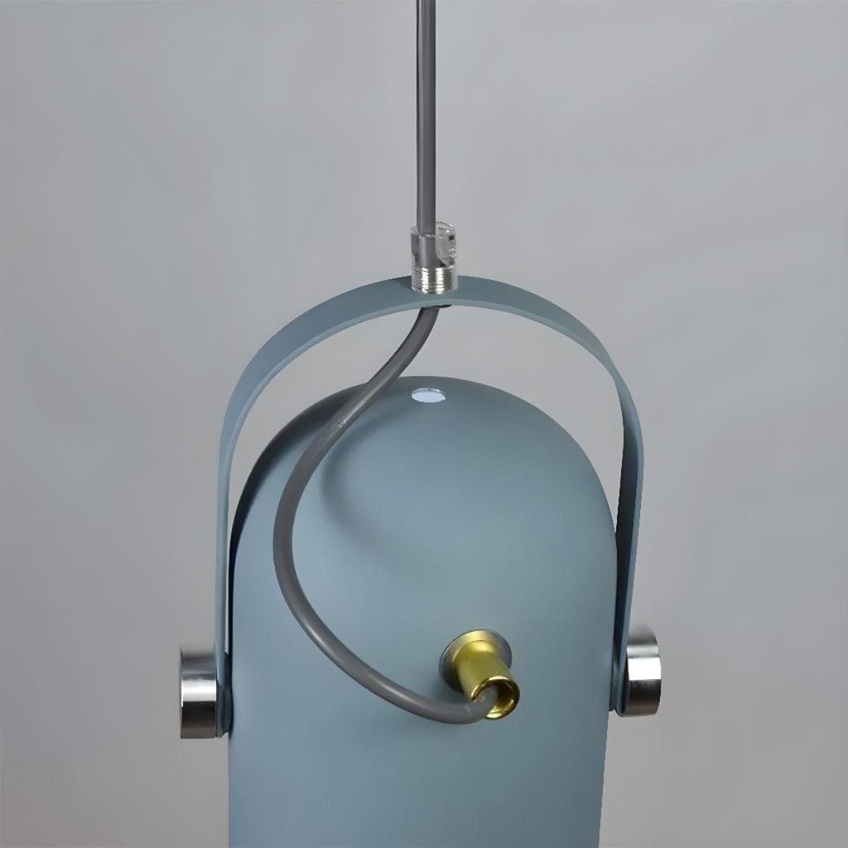 Scandinavian Pendant Ceiling Light With Hanging Adjustable Swivel Shade