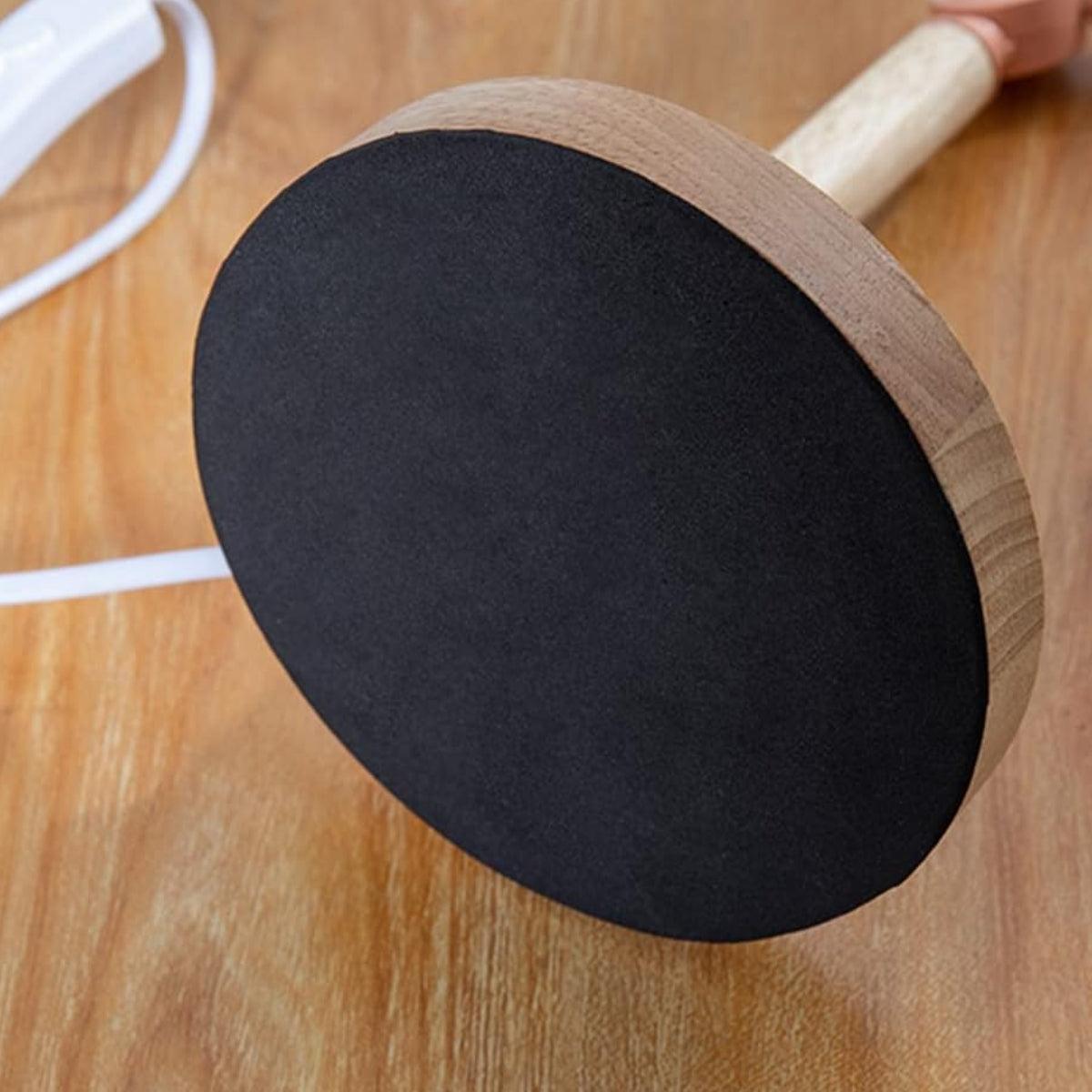 Scandinavian Wooden Table Lamp With Warm Glow And Adjustable Arm