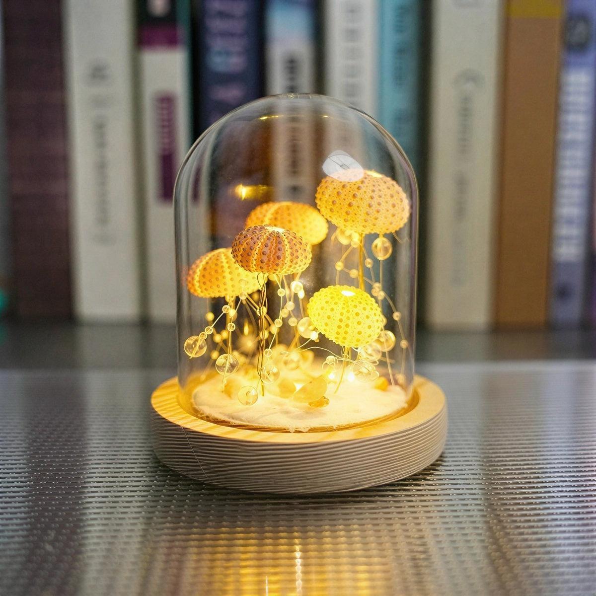 Sea Urchin Table Lamp With Ocean Lighting Design