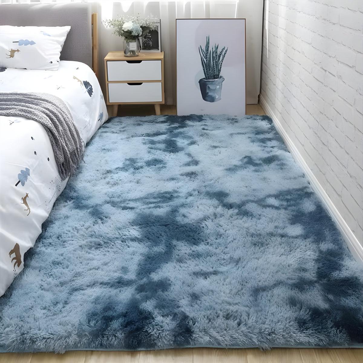 Soft Plush Carpet Rug With Non Slip Grip
