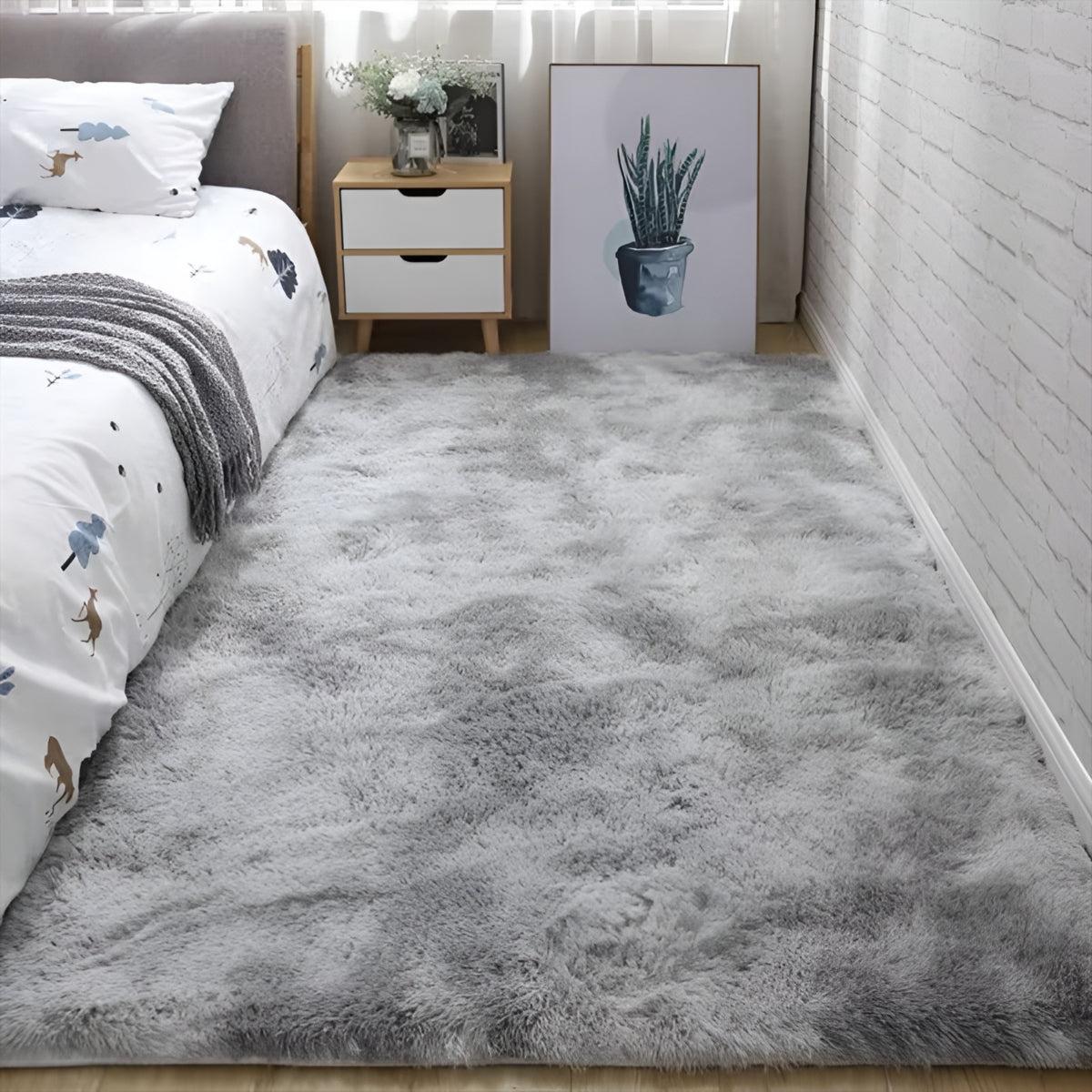 Soft Plush Carpet Rug With Non Slip Grip
