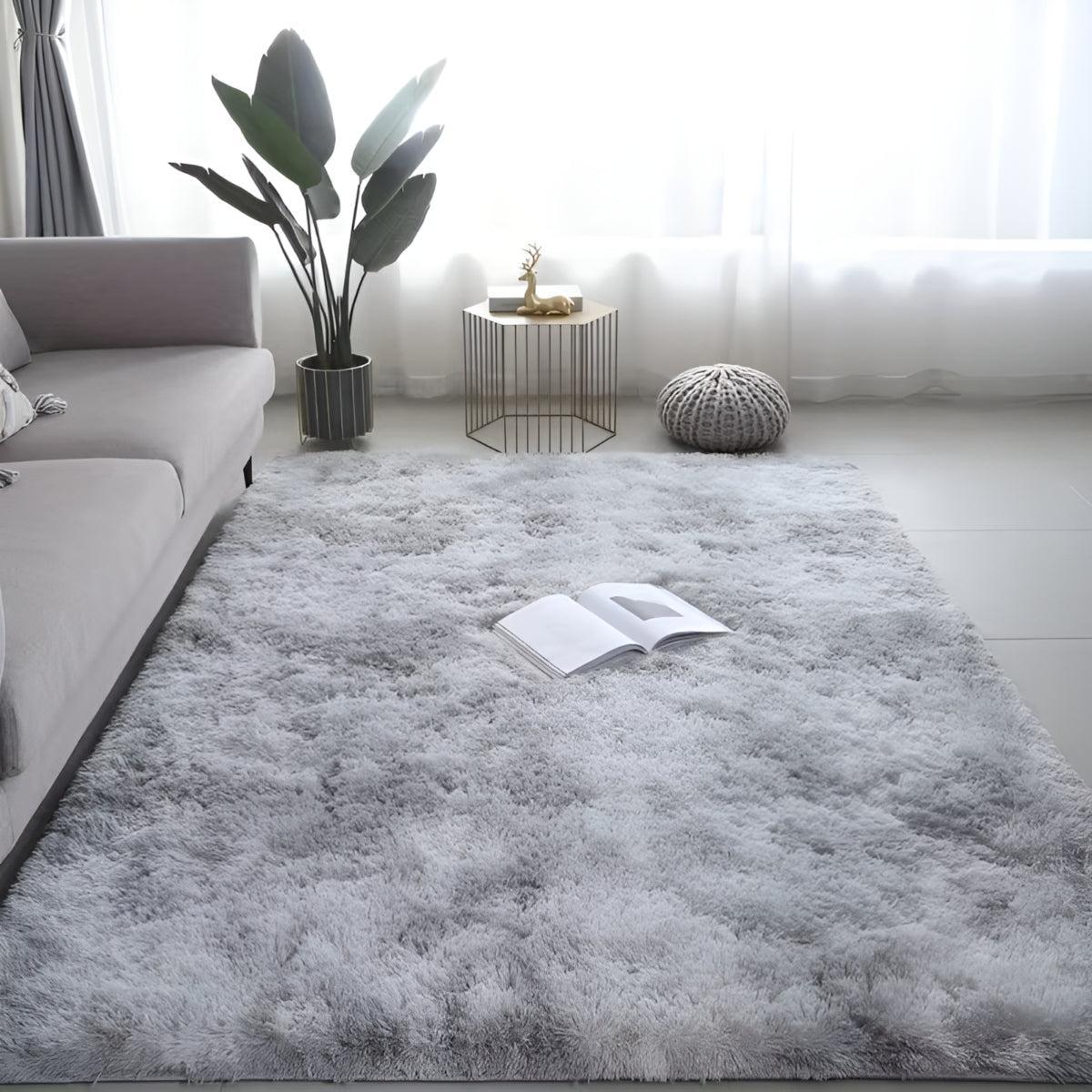 Soft Plush Carpet Rug With Non Slip Grip