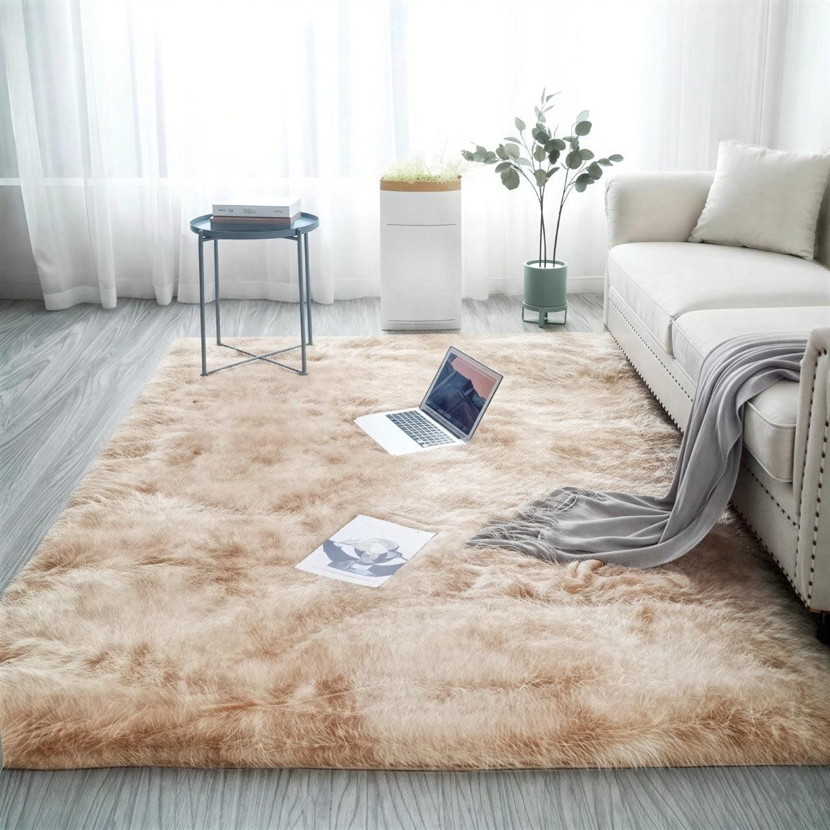 Soft Plush Carpet Rug With Non Slip Grip